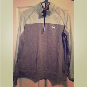 Light green/gray VS zip-up hoodie